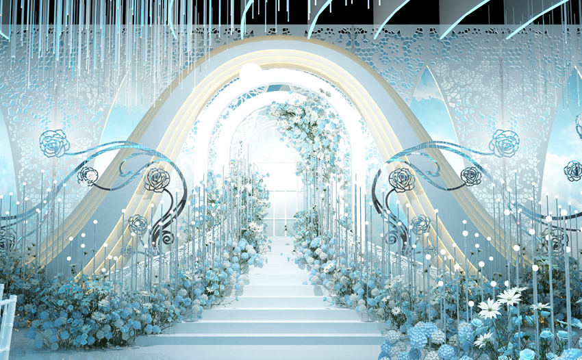 吐鲁番釡香烙馍村水晶厅效果展示